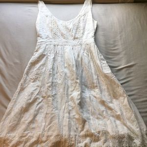 White Delia’s Sun Dress.